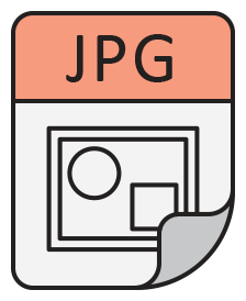 Icône de fichier JPG