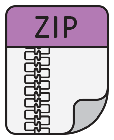 Icône de fichier ZIP