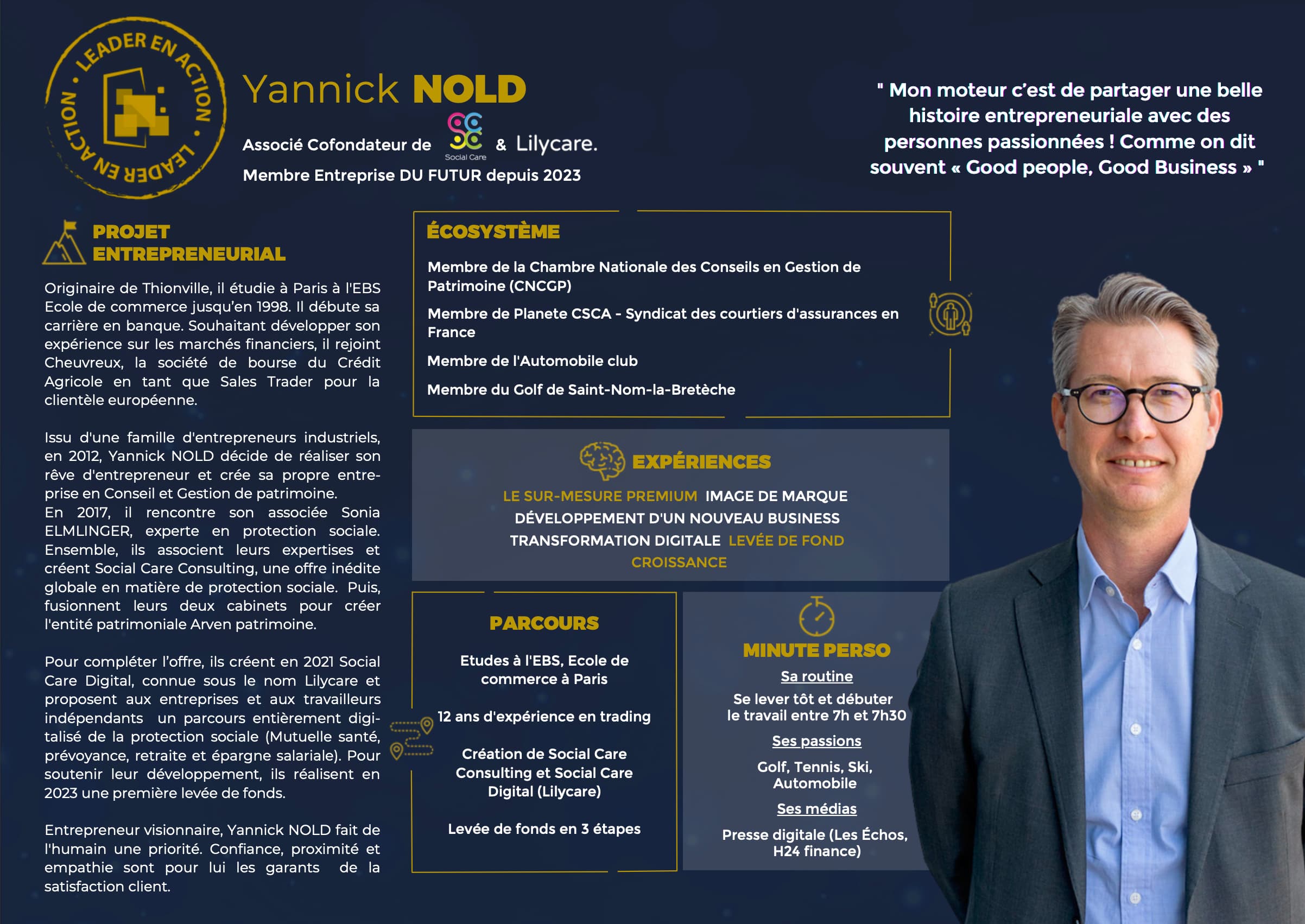 biographie Yannick Nold entreprise du futur